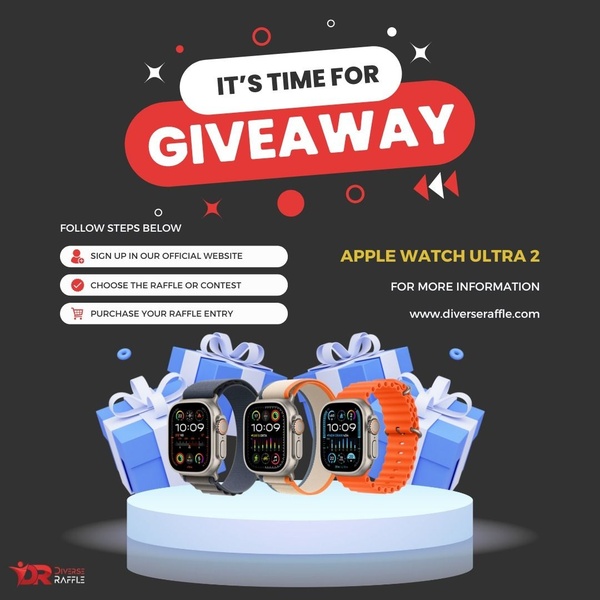 smartwatch, digital watch, fitness tracker, wearable device, sport watch, giveaway, minimalist, energetic, bold, red, neutral